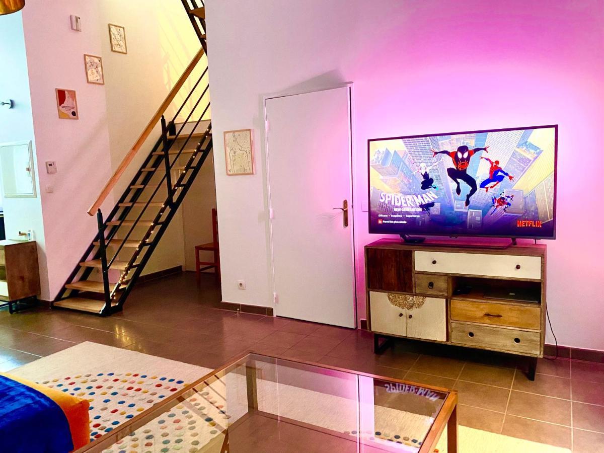 Magnifique Villa Avec Jacuzzi Au Pied Du Stade Сен-Дени Экстерьер фото