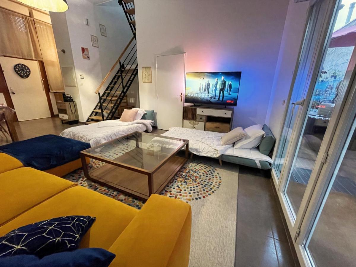 Magnifique Villa Avec Jacuzzi Au Pied Du Stade Сен-Дени Экстерьер фото